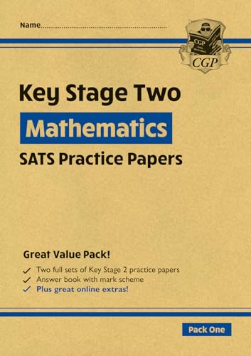 KS2 Maths SATS Practice Papers: Pack 1 - for the 2024 tests (with free Online Extras) (CGP KS2 SATS) von Coordination Group Publications Ltd (CGP)